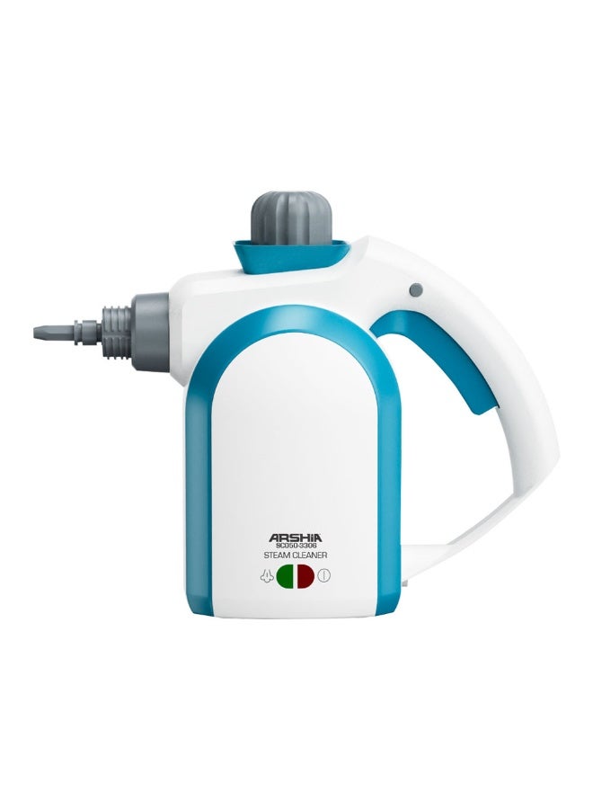 آرشيا جهاز تنظيف بالبخار متعدد الاستخدامات – 1250 وات – ضغط بخار 3 بار – جاهز خلال 3–4 دقائق – تنظيف بالماء فقط – ضمان 18 شهر - Image 1